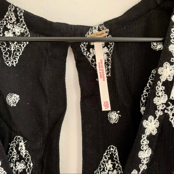 Free People Embroidered Sleeveless Top - Picture 3 of 8